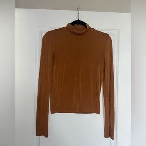 Double Zero Rust Long Sleeve Top